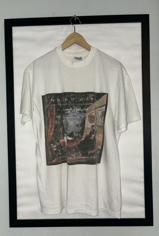 Indigo Girls 1994 Vintage Swamp Ophelia T-Shirt Mens Large