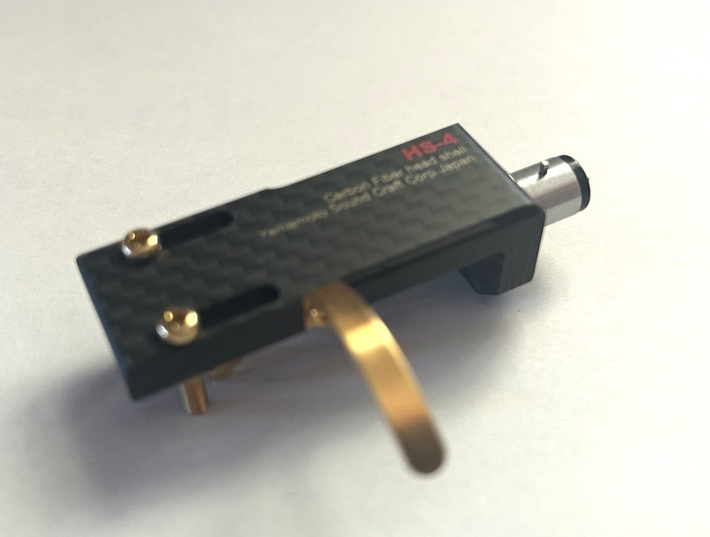 Yamomoto HS-4 carbon fiber headshell for phono cartridge tonearm turntable