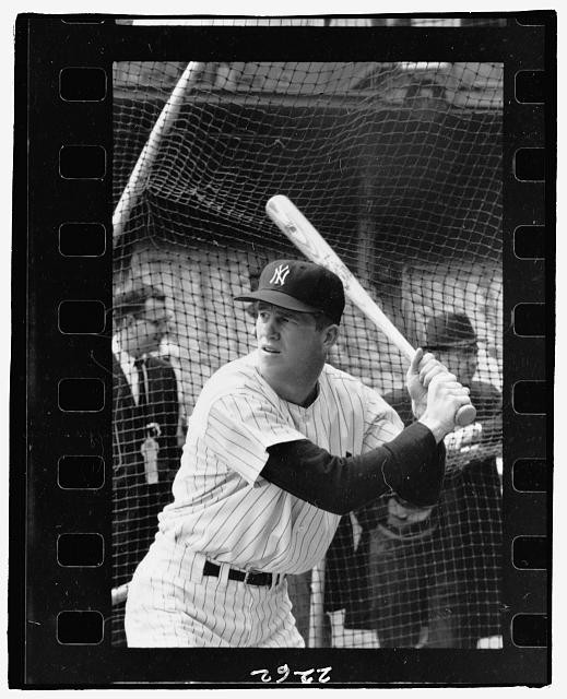 Photo:New York Yankees baseball player,1962 World Series 1