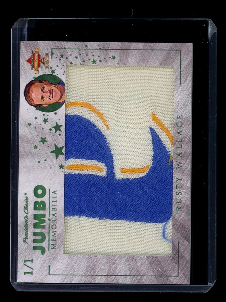 2023 President's Choice Solitaire 2.0 Update Jumbo Memorabilia Rusty Wallace 1/1
