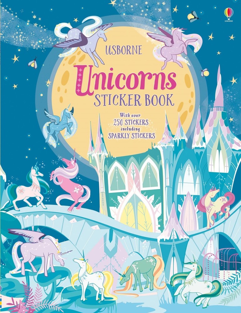 Unicorns Sticker Book - paperback