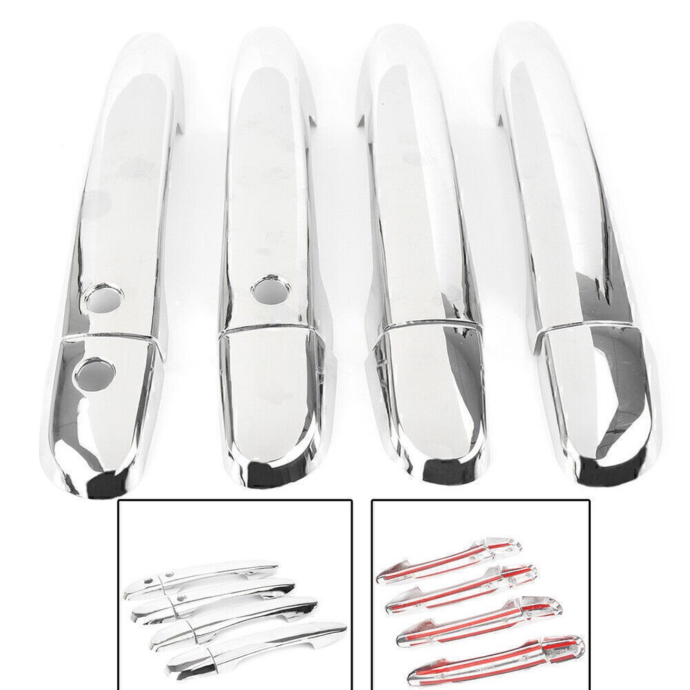Car Door Handle Cover Trim Set for Mazda 2/3/6 CX-3 CX-5 Chrome 4PCS