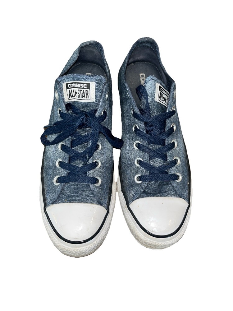 Converse Chuck Taylor All-Star Women’s Blue Denim Sneakers Size 10