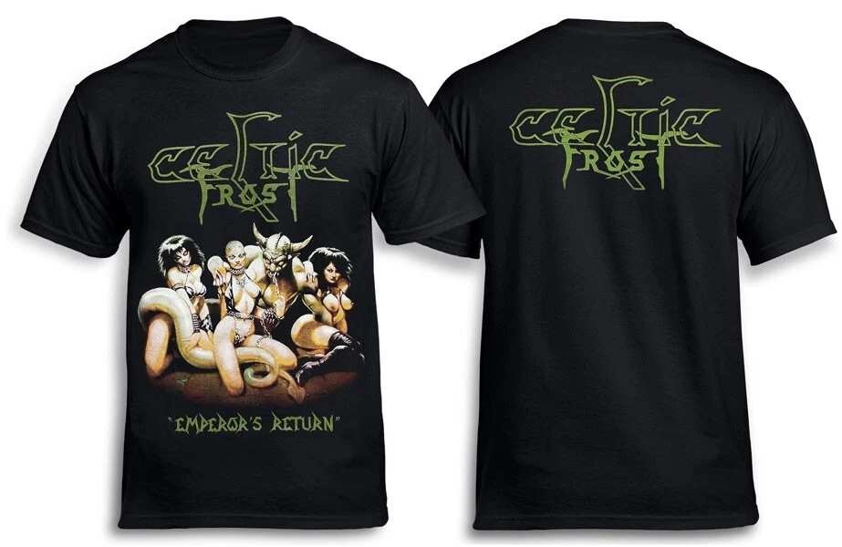 NEW CELTIC FROST Band Emperor's Return Cotton Black S-5XL T Shirt SE757