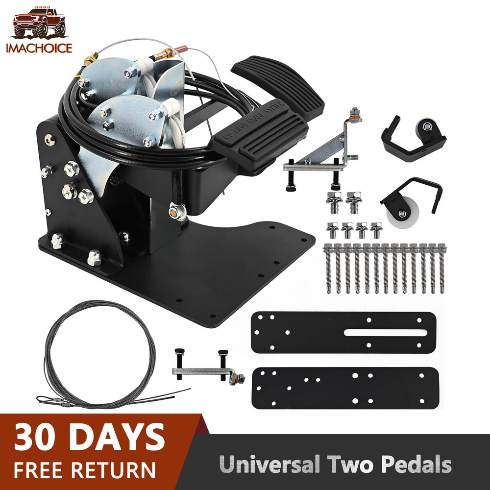 Gas and Brake Pedal Dual Control Car Gas pedal To Driver Training Vehicle NEW