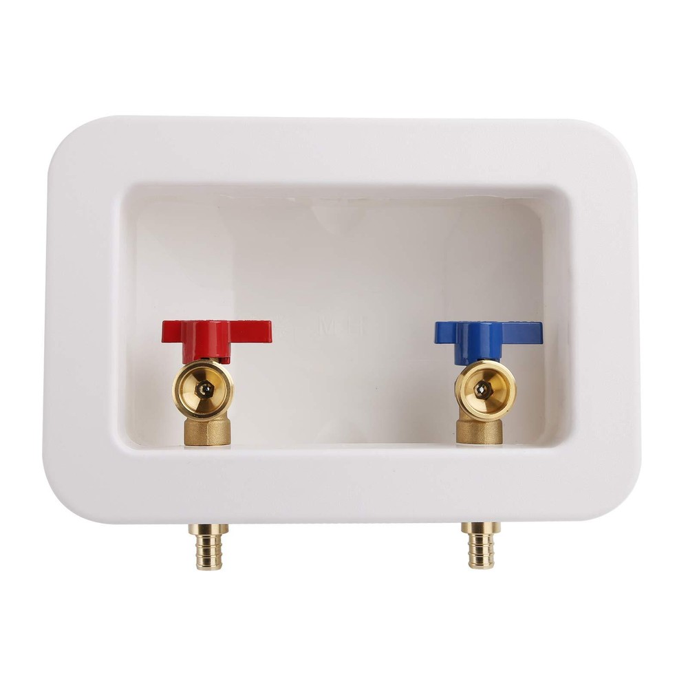 Washing Machine Outlet Box 1/2-inch PEXPlumbing Accessory PEX Laundry Box…