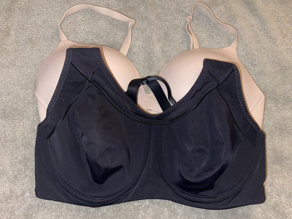 ✅PAIR of Athleta & Victoria's Secret Everyday 34D Bras 💗 EUC