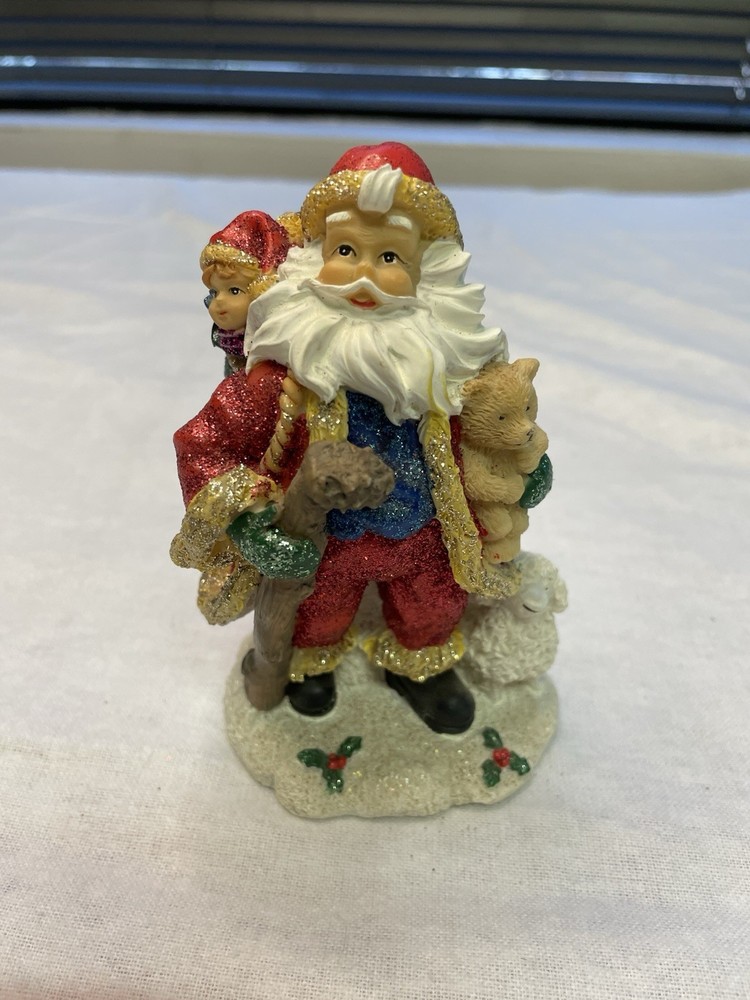 K's Collection Vintage Santa Figurine 1990s -#110