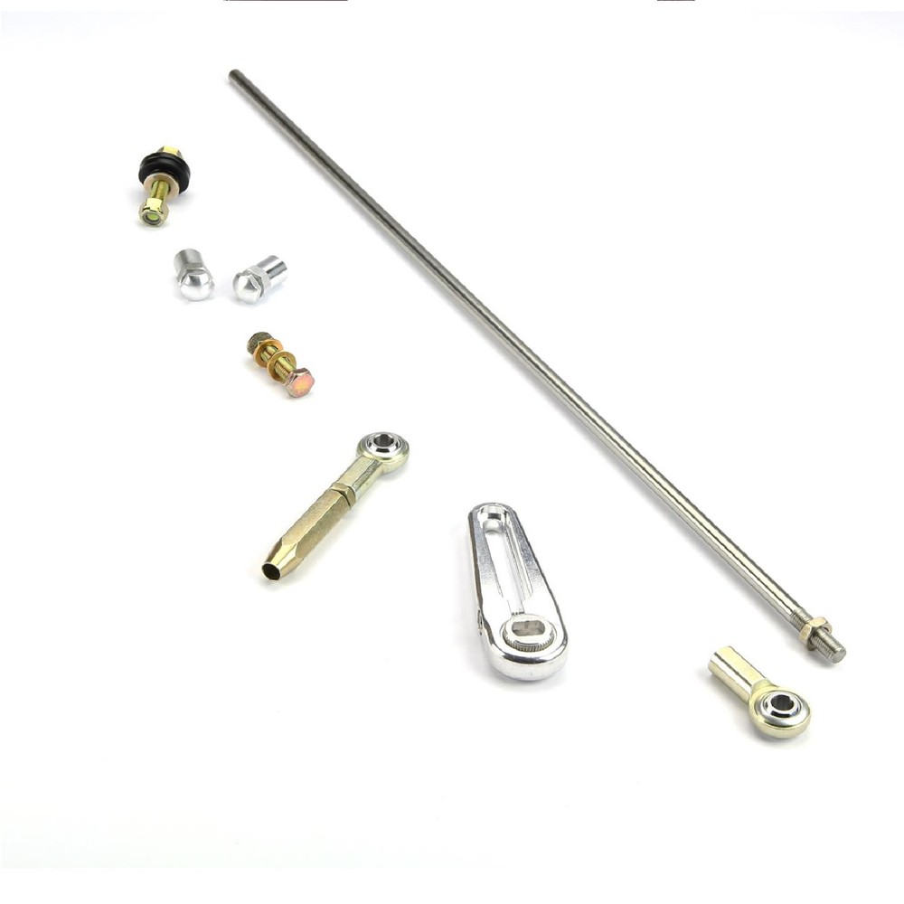 LOKAR ACA1800 Adjustable Column Shift Linkage Kit Compatible with GM 4L60E 4L80E TH350 Transmissions