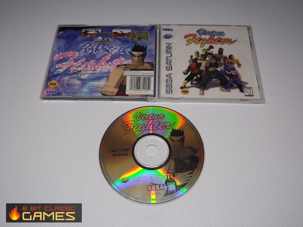 Virtua Fighter 1 - Sega Saturn - Complete  - 521a