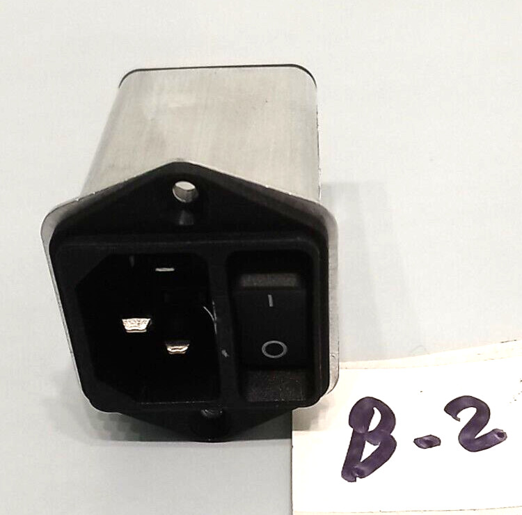 Schurter DC12.2102.203 DC12 POWER ENTRY MODUL 2A Same As Pictures