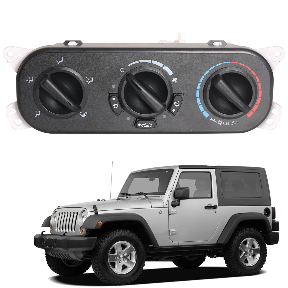 2007-2010 Jeep Wrangler JK 3.8L V6 AC Heater Control Module 55111840AE