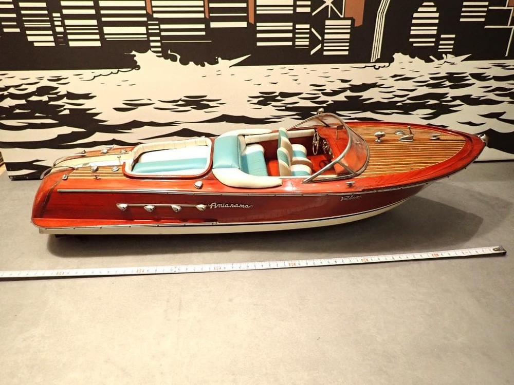 RIVA Aqualama ship model 68 cm long vintage collection #f5e388