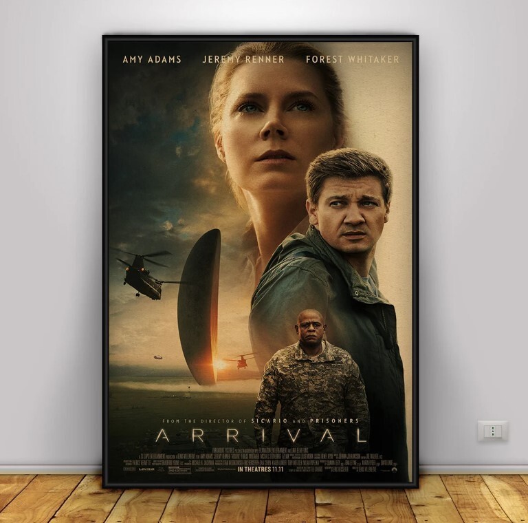 Arrival Poster | Wall Art | Wall Prints | Home Decor | Kraft Paper Print 2