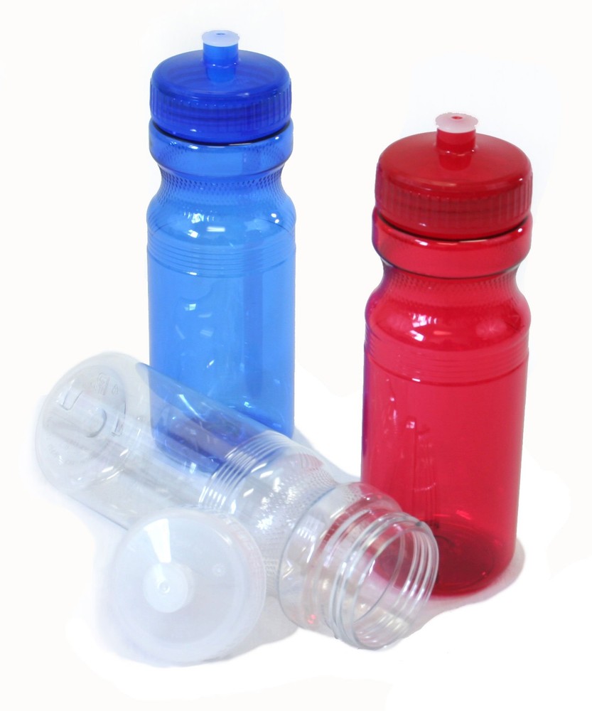 Rolling Sands BPA-Free 24 Ounce Variety Water Bottles, 3 Pack, Made in USA