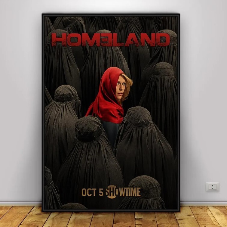 Homeland Poster | Wall Art | Wall Prints | Home Decor | Kraft Paper Print 9