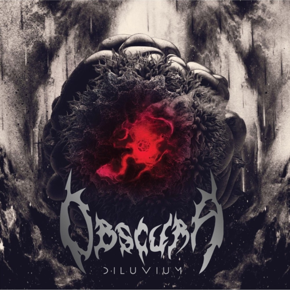 Obscura - Diluvium (Red, Silver & Grimace Purple Merge   W/ Blood Red, Silver &