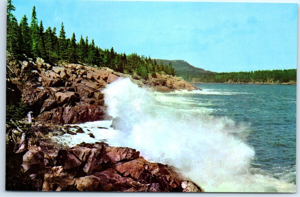 Unposted - Surf - Ocean Drive, Bar Harbor, Acadia National Park, Maine, USA-image