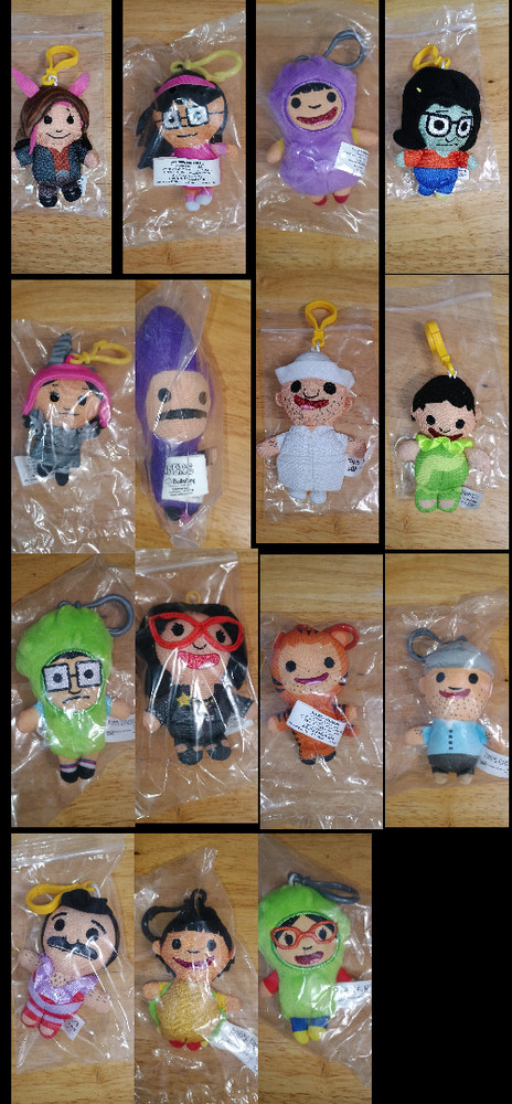 Bob's Burgers Plush Danglers