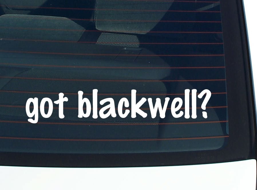 Blackwell Family Car Decal Vinyl Bumper Sticker Last Name Pride
