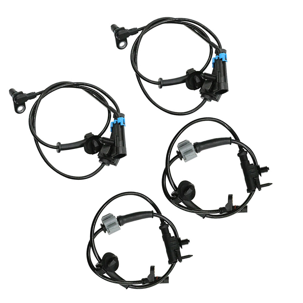 4PCS ABS Wheel Speed Sensors Front Rear for Chevy GMC Yukon XL 1500