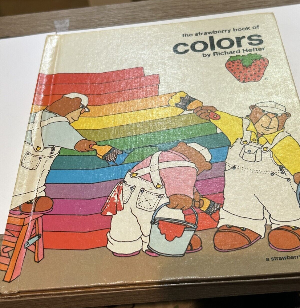 Richard Hefter #3 the Strawberry book OF COLORS 1975  VG+-