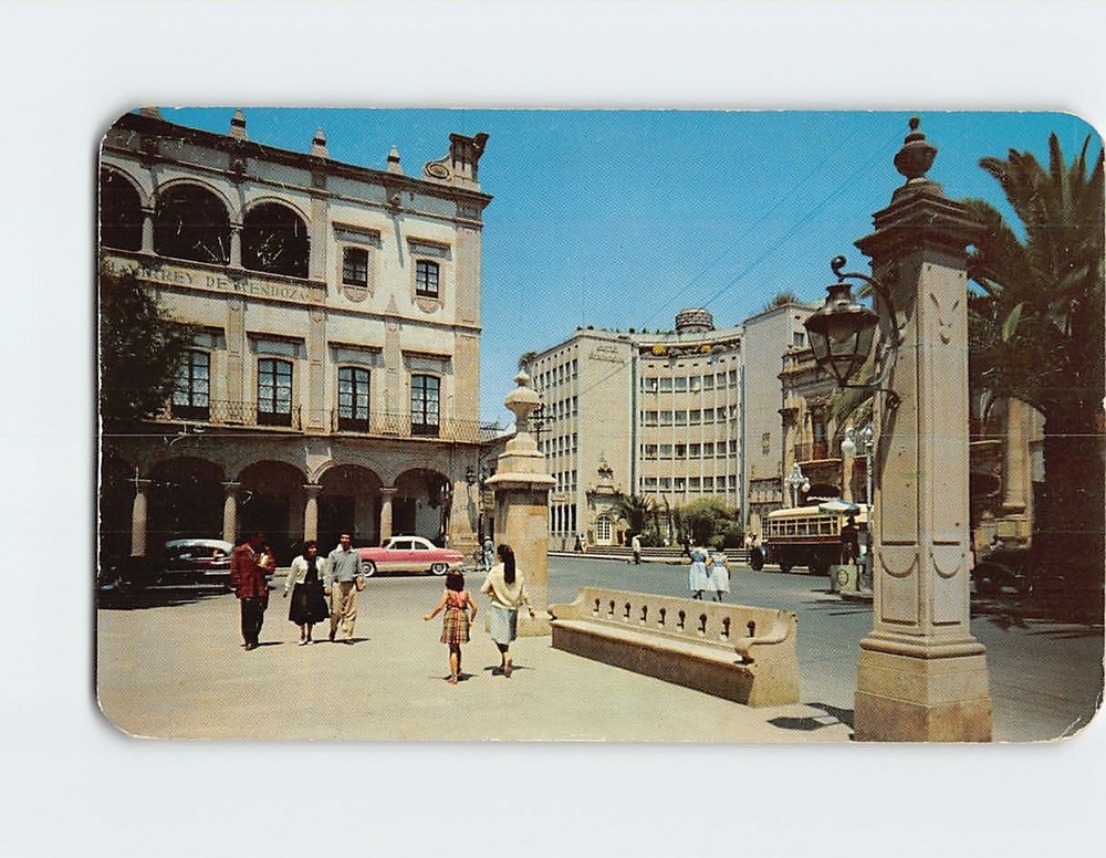 Postcard Hotel Virrey de Mendoza and Hotel Alameda Morelia Mexico