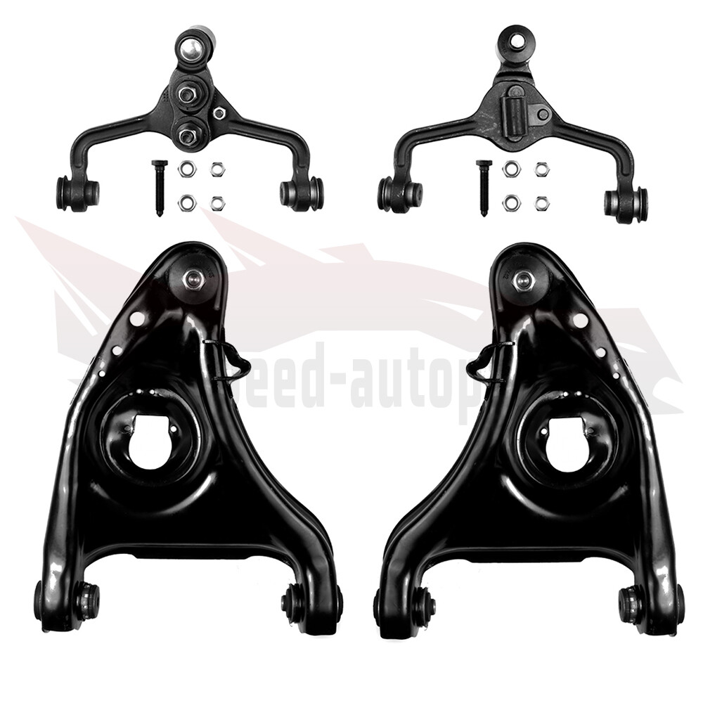 4 Upper & Lower Control Arms 1995-2002 Mercury Grand Marquis