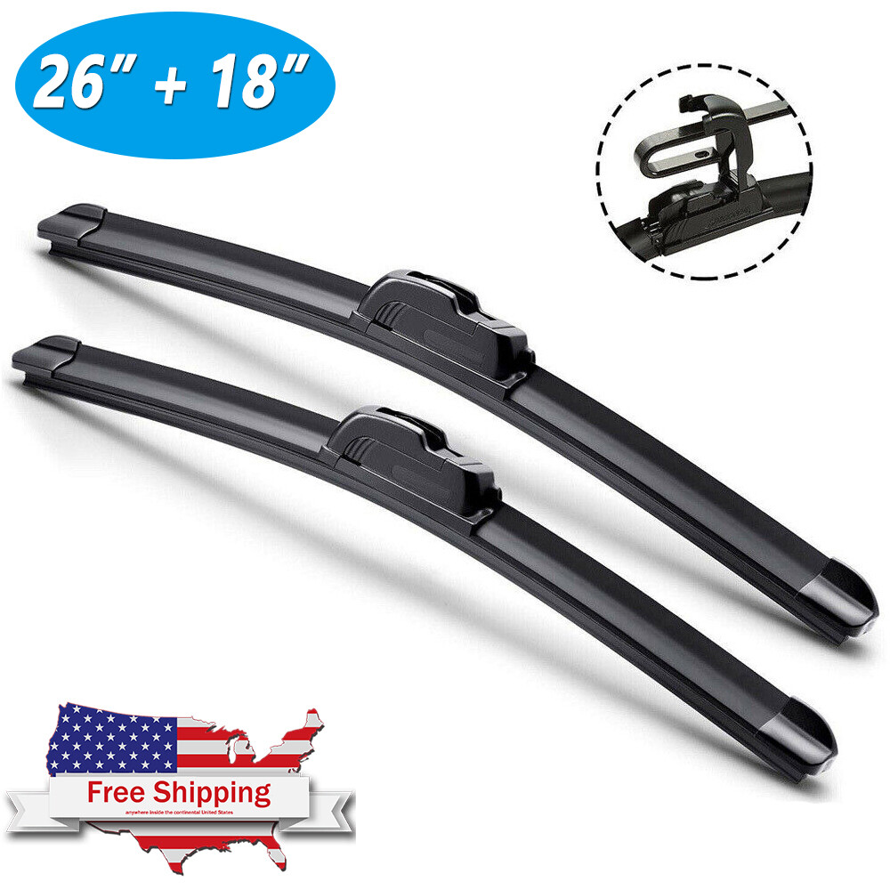 28+16 Inch Hybrid Windshield Wipers J Hook Fit Nissan Altima 2013-2018