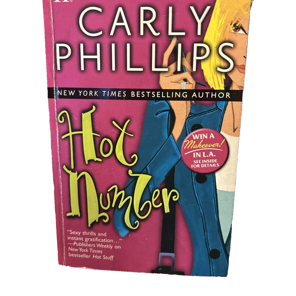Hot Number By Carly Phillips Pre Owned Paperback