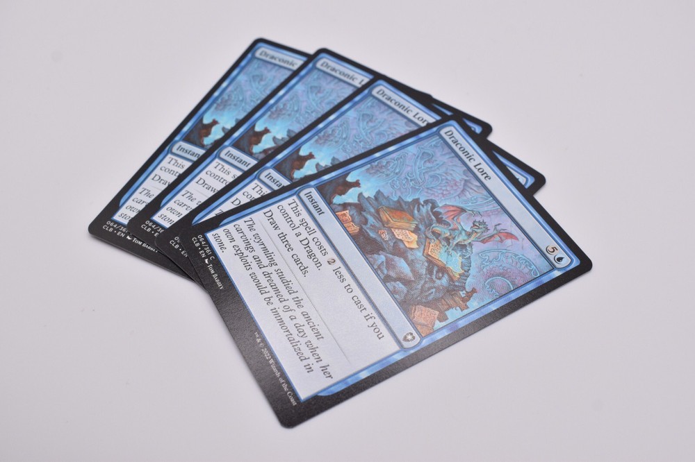 MTG-X4 Baldur's Gate Draconic Lore Card 064 Collectible Edition