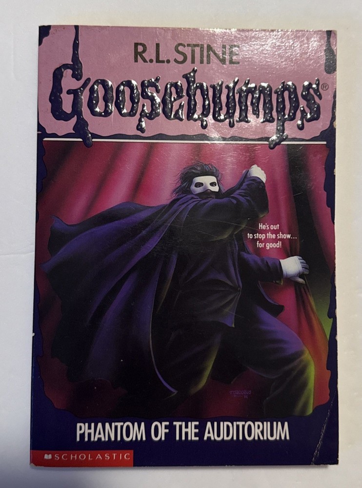 Goosebumps # 24 Phantom of the Auditorium by R. L. Stine 1994 Trade Paperback