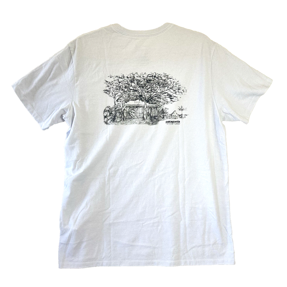 Patagonia Hawaii 30th Anniversary T-Shirt Aloha Men’s Large White Exclusive NWT