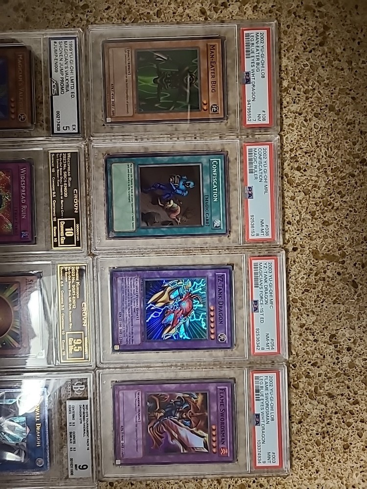 Yu-Gi-Oh TCG Graded Card Collection Lot