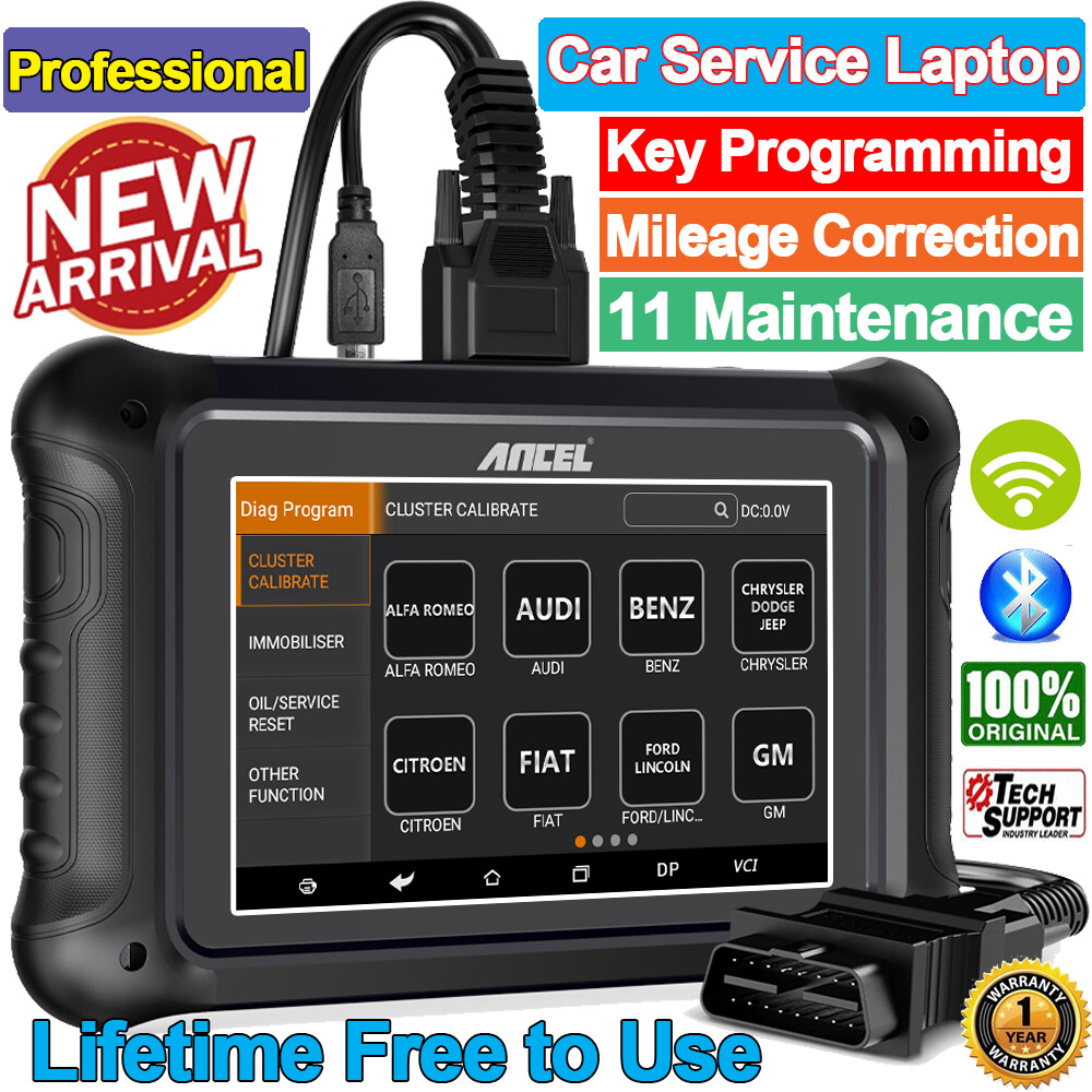 Professional Car K-ey Remote Programming Mileage Correction Service Tool Laptop