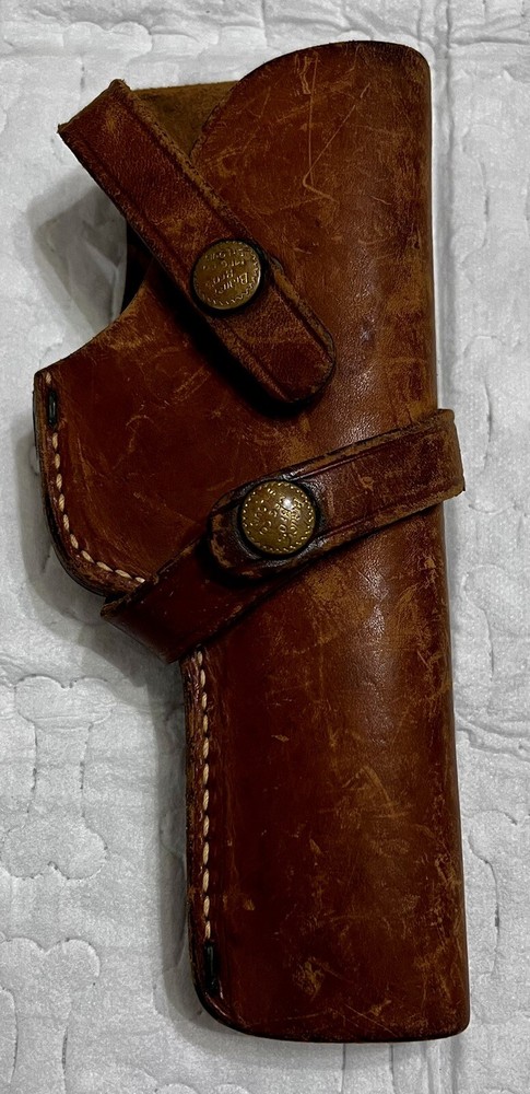 Vintage Bauer Bros H3 Leather Holster