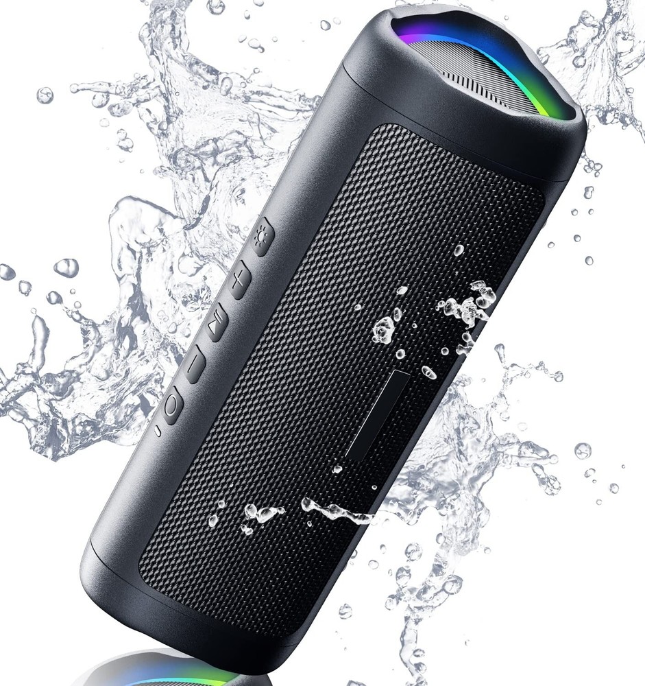 Wireless Portable Bluetooth Speaker with HD Sound IPX5 Waterproof 20H Playtime TWS BT5.3