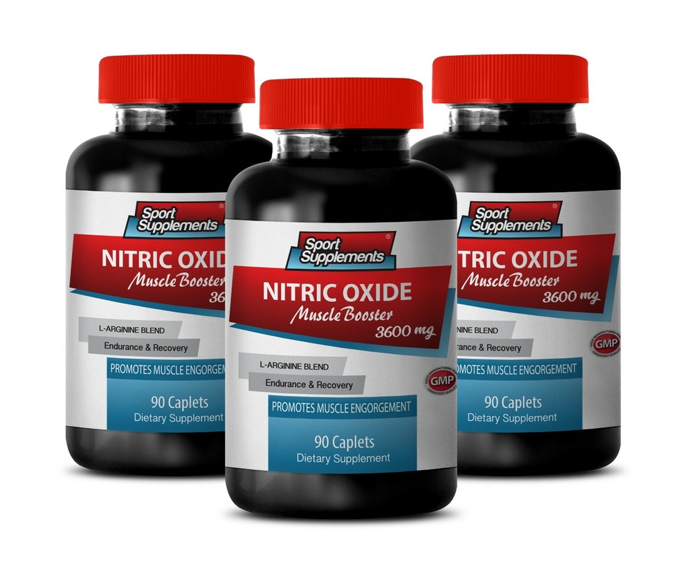 Nitric Oxide 3600mg Muscle Booster for Cardiovascular Health 3B