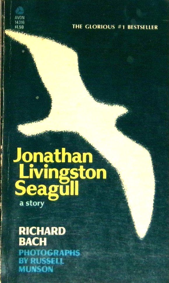 Jonathan Livingston Seagull by Richard Bach 1973 pb 1st Avon 14316 NF-