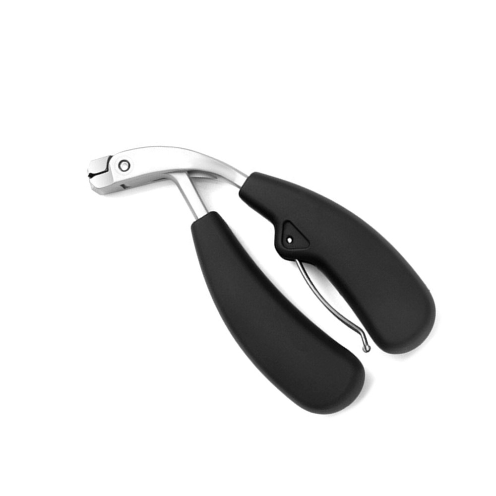 Rust Proof Stainless Steel Angled Head Ergonomic Large Mouth Toenail Clipper