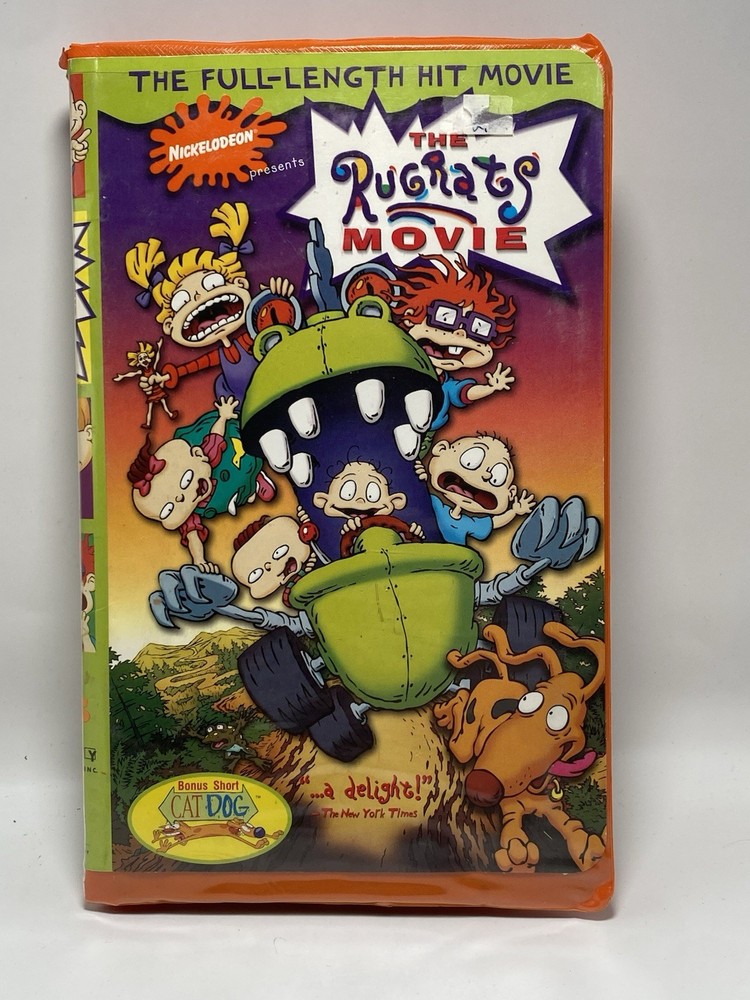 The Rugrats Movie VHS (1998) Full Screen Clamshell - Good