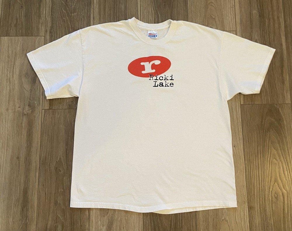 Vintage Ricki Lake Shirt XL Hanes 90s Y2K Hairspray Rare Jerry Springer Maury