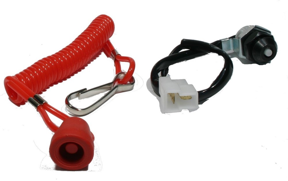 Yamaha Enticer 250, 1977-1980, Tether Kill Switch & Cap