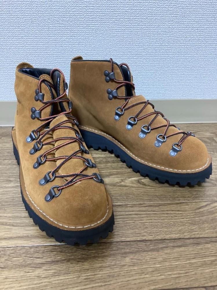 Danner Mountain Light Brown Leather Hiking Boots US8