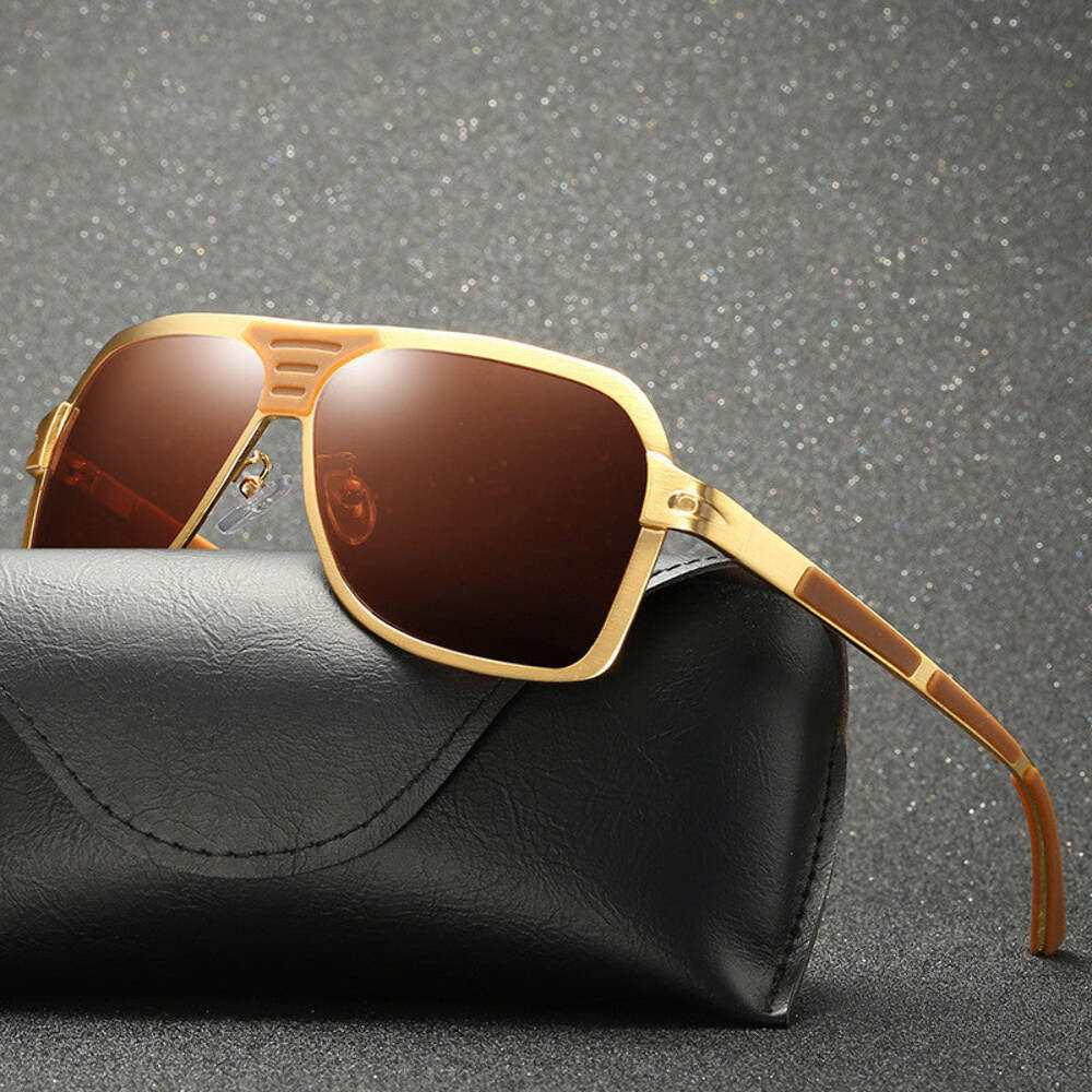 TAC Lens Resin Frame Sunglasses for Fishing and Driving with UV400 Protection