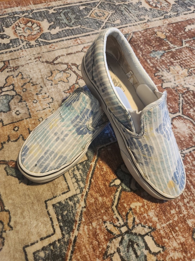 Vans Tropical Print Slip On Size 7