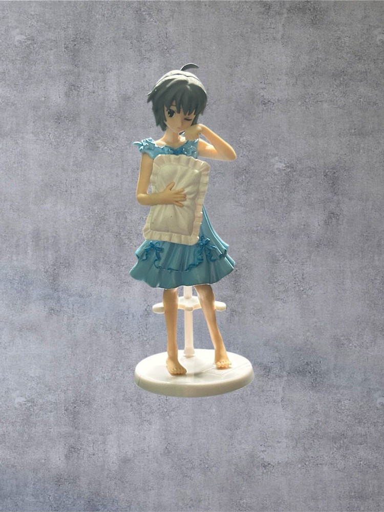 Bandai Melancholy of Haruhi Suzumiya Gashapon Mini Figure P4 Yuki — US SELLER
