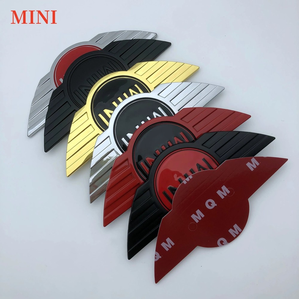 Mini 3D Metal Front Rear Trunk badge Sticker Emblem For Cooper One S R50 R56 R60