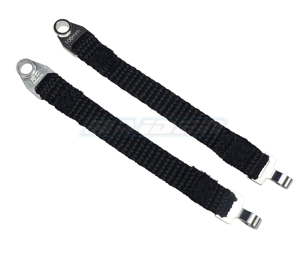 Rear Suspension Damper Travel Limit Straps 108mm for Traxxas 1/7 UDR Desert Truck