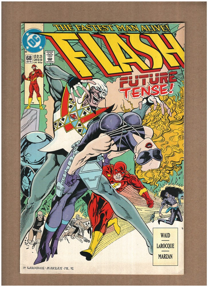 Flash #68 DC Comics 1992 Mark Waid ABRA KADABRA VG/FN 5.0-image
